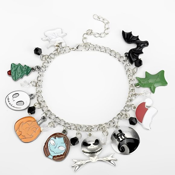 The Nightmare Before Christmas Charm Bracelet - Picture 1 of 2
